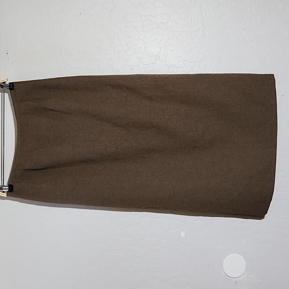 LE SUIT Petite Tweed Knit Long Skirt 8P